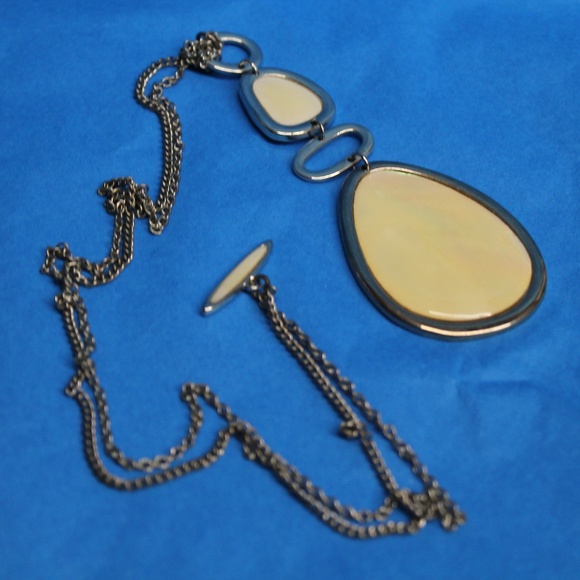 Lia Sophia Jewelry - Lia Sophia Yellow Teardrop Tier Necklace